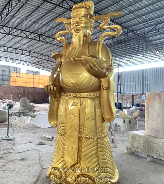 寺庙大型不锈钢喷金烤漆神佛财神博鱼网页版