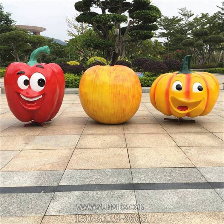 户外广场大型仿真水果蔬菜景观摆件博鱼网页版