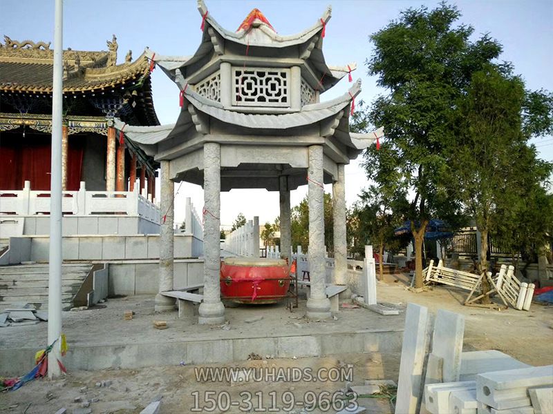 寺庙景区摆放双层宝顶镂空仿古休息凉亭博鱼网页版