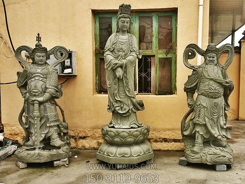 大理石石雕户外景区寺庙供奉佛像观音博鱼网页版