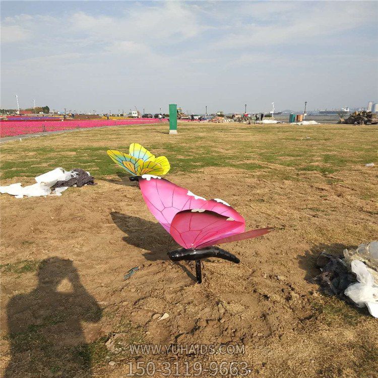 户外公园玻璃钢蝴蝶博鱼网页版