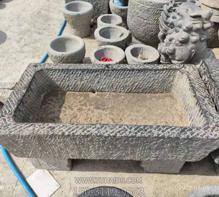 大理石石雕户外庭院家用老石槽博鱼网页版