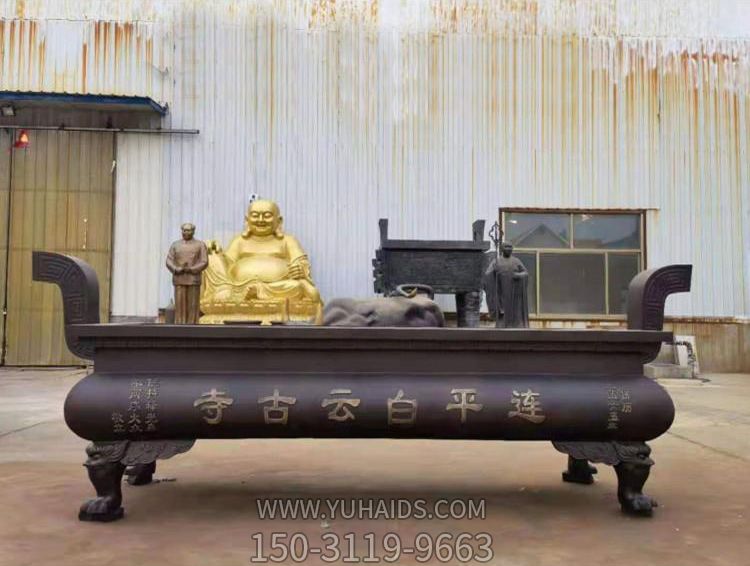 寺庙大型铸铜上香祈福景观香炉博鱼网页版