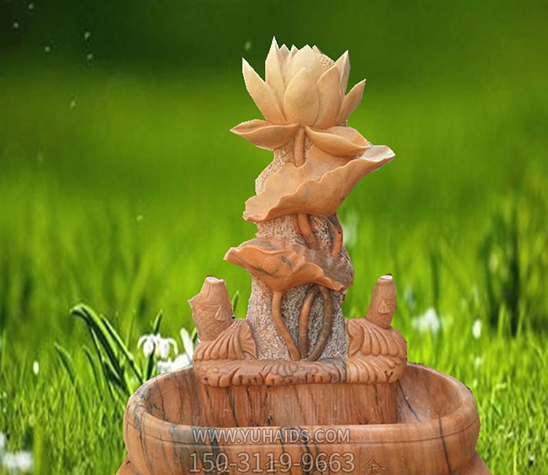 晚霞红景观抽象水池中的荷花博鱼网页版