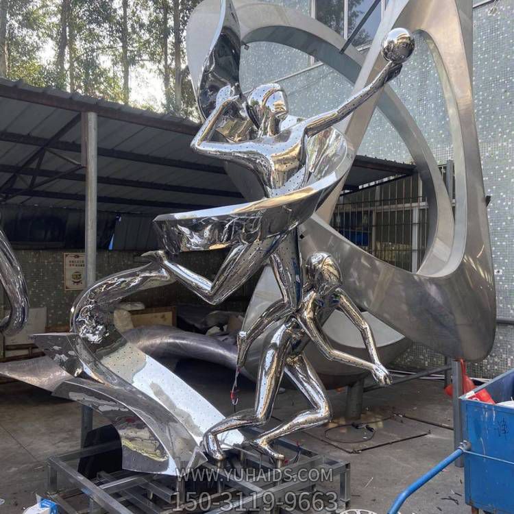 不锈钢户外园林景观创意远动人物博鱼网页版