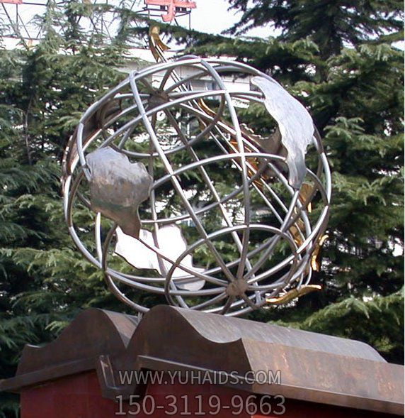 广场户外园林金属不锈钢镂空球博鱼网页版