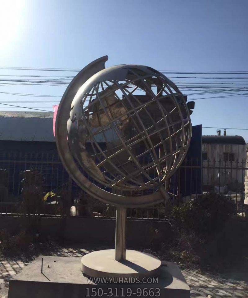 街边酒店创意大型圆球地球仪博鱼网页版