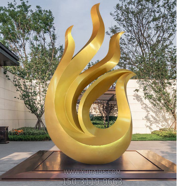园林广场景观不锈钢抽象凤凰博鱼网页版