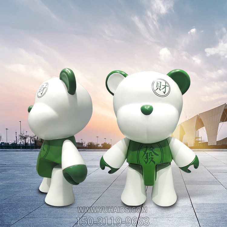 商场园林玻璃钢卡通公仔博鱼网页版