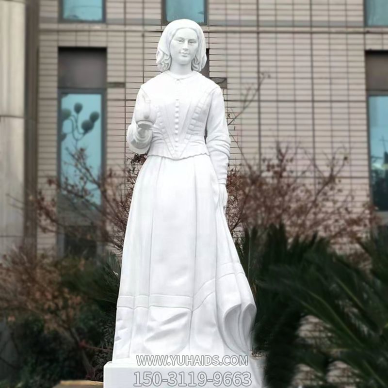 汉白玉石雕医院医学院著名人物南丁格尔博鱼网页版