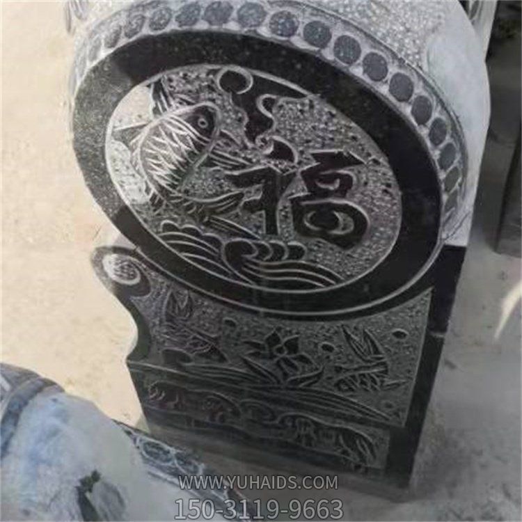 景区庭院门口装饰大理石抱鼓石 门鼓博鱼网页版