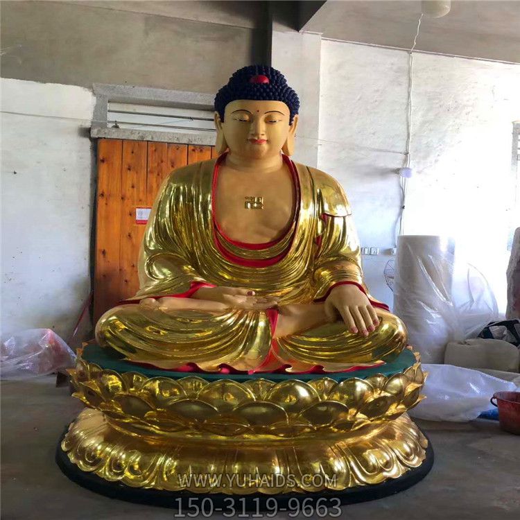 景区大型纯铜打造三宝佛博鱼网页版