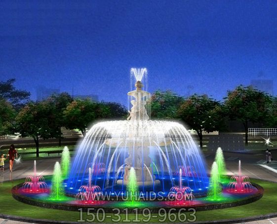 广场景观大型喷泉石雕 广场景观大型喷泉石雕