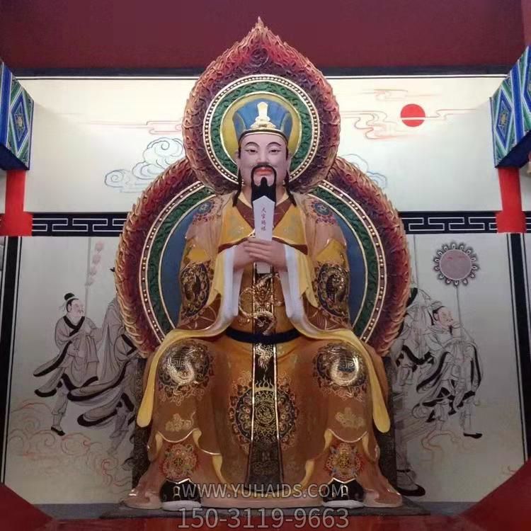 大型仿真玻璃钢彩绘判官博鱼网页版