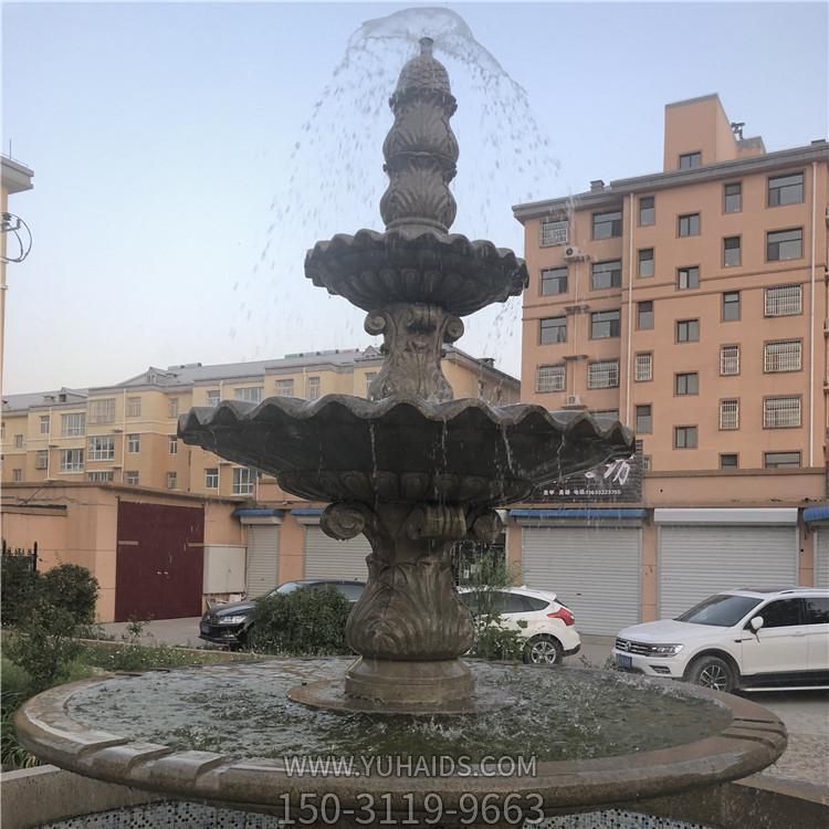 装饰喷水池景观摆件大型流水喷泉博鱼网页版