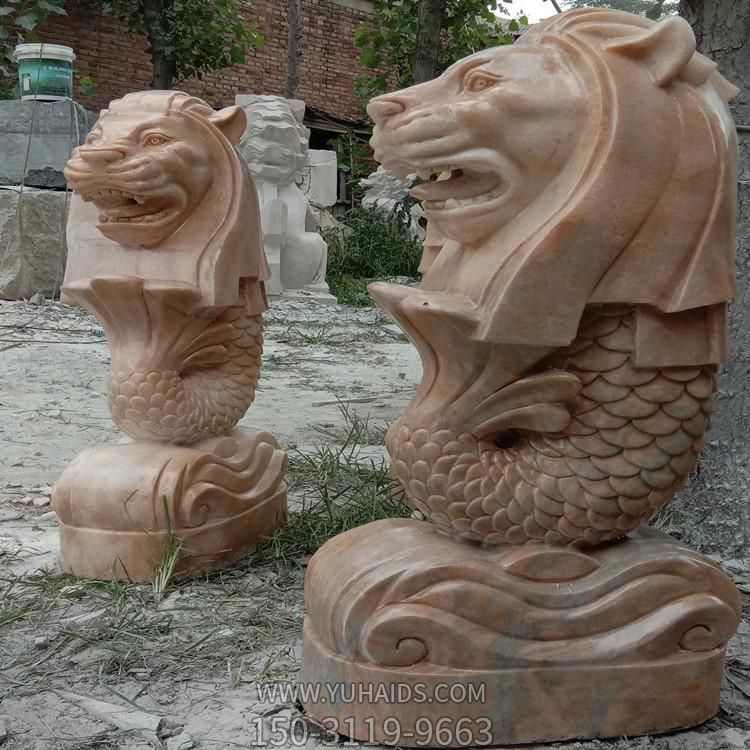 晚霞红流吐水兽头博鱼网页版庭院房地产水景