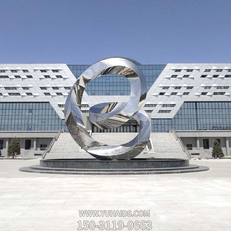 校园图书馆不锈钢博鱼网页版大型校庆抽象景观博鱼网页版