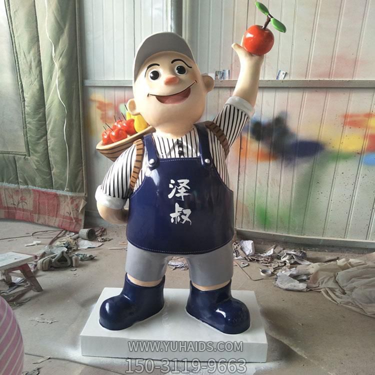 饭店酒店玻璃钢卡通彩绘户外广场公园摆件博鱼网页版