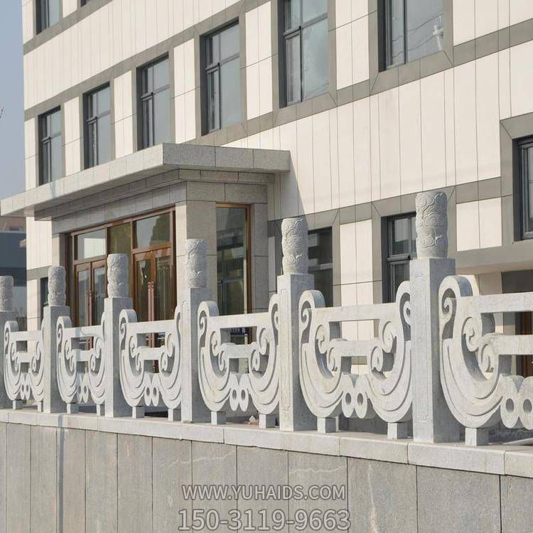 公园户外河道大理石石雕围栏博鱼网页版