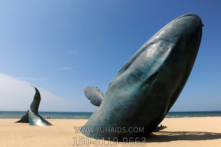 户外海豚创意不锈钢沙滩上的海豚博鱼网页版