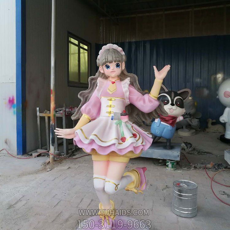 儿童乐园摆放玻璃钢卡通动漫人物博鱼网页版