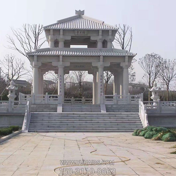 景区大理石仿古建筑中式大型石亭博鱼网页版