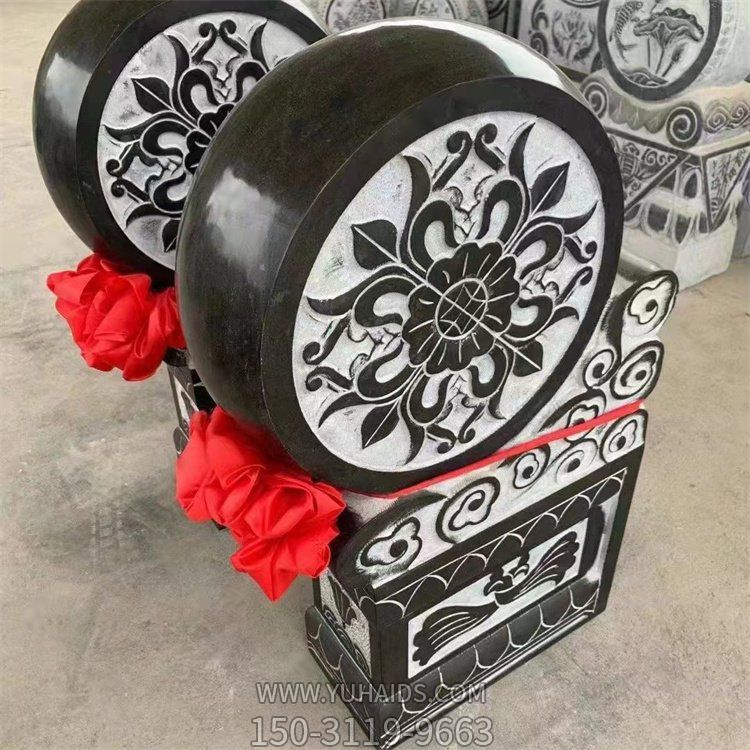 仿古做旧青石石雕镇宅抱鼓石博鱼网页版