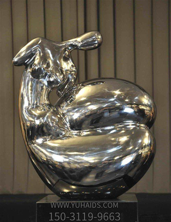 酒店装饰不锈钢镜面抽象人物博鱼网页版