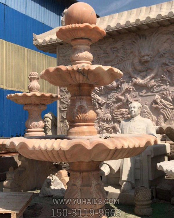 大理石流水摆件别墅小区喷泉博鱼网页版