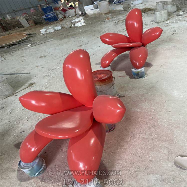 玻璃钢户外公园草坪花朵博鱼网页版