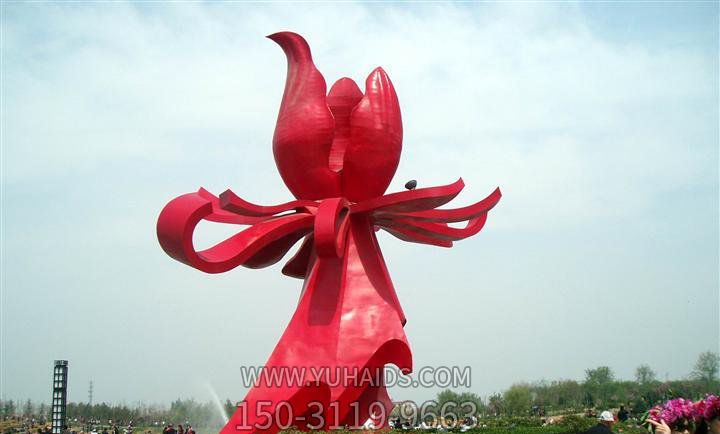 广场不锈钢红色紫荆花博鱼网页版