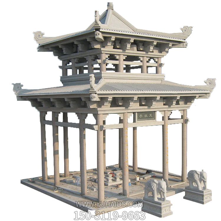 仿古建大理石园林景观多角凉亭博鱼网页版