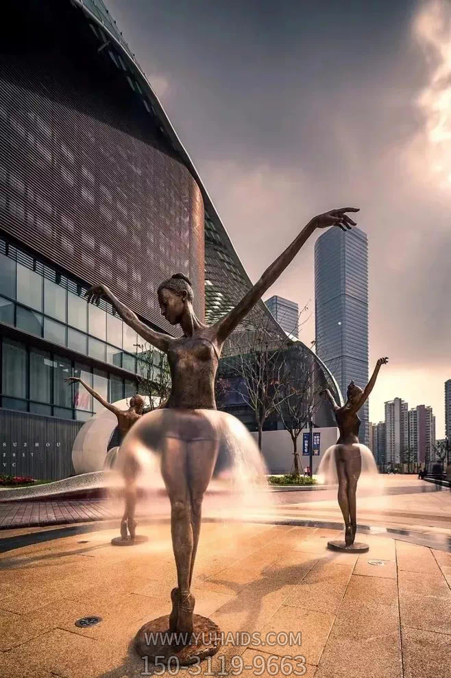 城市街道创意跳芭蕾的人物博鱼网页版