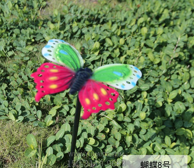 池塘玻璃钢彩绘蝴蝶博鱼网页版