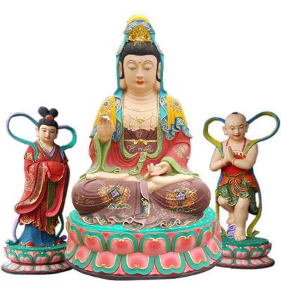 玻璃钢寺庙大型景观观世音博鱼网页版
