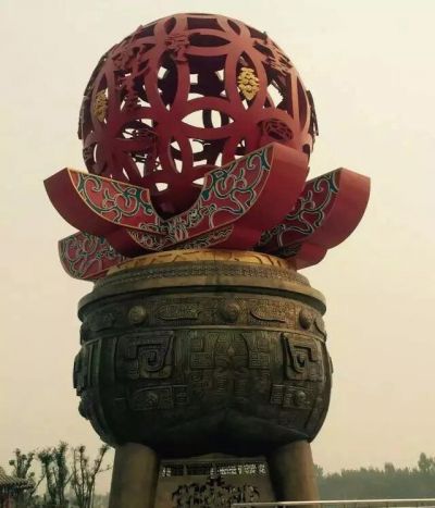 户外景区大型不锈钢创意浮雕鼎博鱼网页版