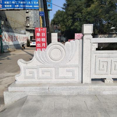 大理石石雕户外园林景观栏杆栏板博鱼网页版