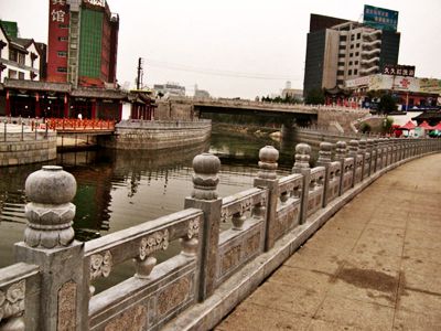 城市护城河街道装饰大理石防护栏杆博鱼网页版
