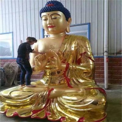 景区寺庙大型铜雕如来佛祖博鱼网页版
