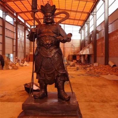 寺庙供奉玻璃钢彩绘四大天王佛像博鱼网页版