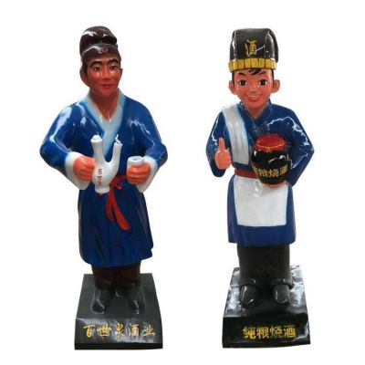 玻璃钢彩绘户外园林景观店小二博鱼网页版摆件