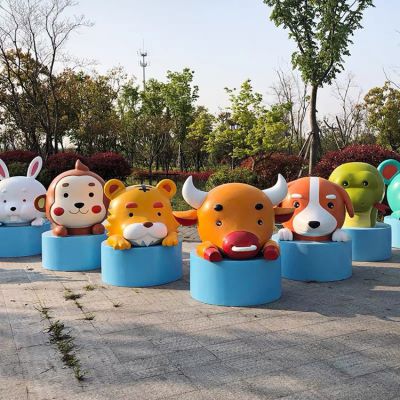 十二生肖商场美陈装饰博鱼网页版