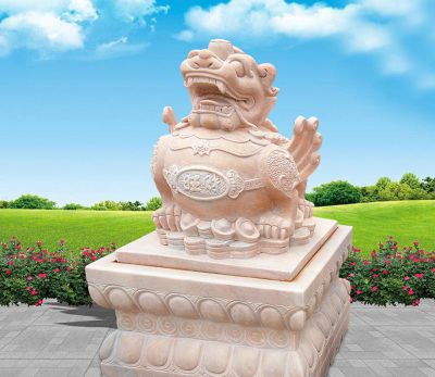户外景区石雕貔貅博鱼网页版