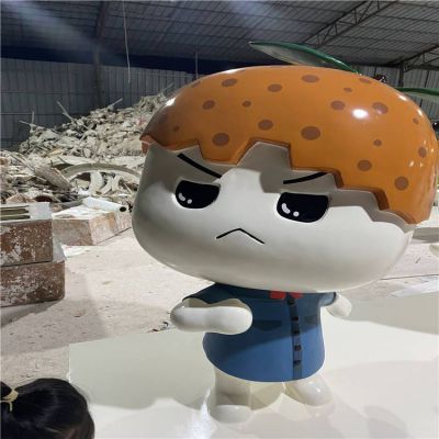 玻璃钢学校卡通吉祥公仔博鱼网页版摆件