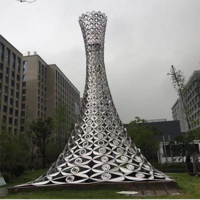 大型不锈钢城市博鱼网页版 广场钢结构造型园林景观