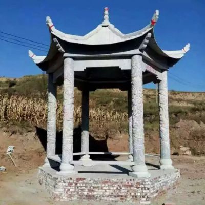 村庄户外摆放休息仿古凉亭博鱼网页版景观