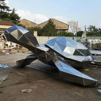 不锈钢镜面几何大型乌龟博鱼网页版