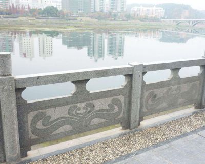 户外河道大理石石雕栏杆栏板摆件