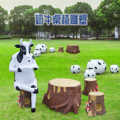 玻璃钢抽象桌椅博鱼网页版是怎么制作出来的?