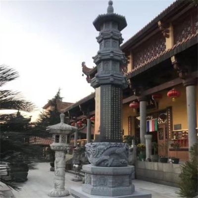 大理石石雕寺庙园林景观佛塔博鱼网页版